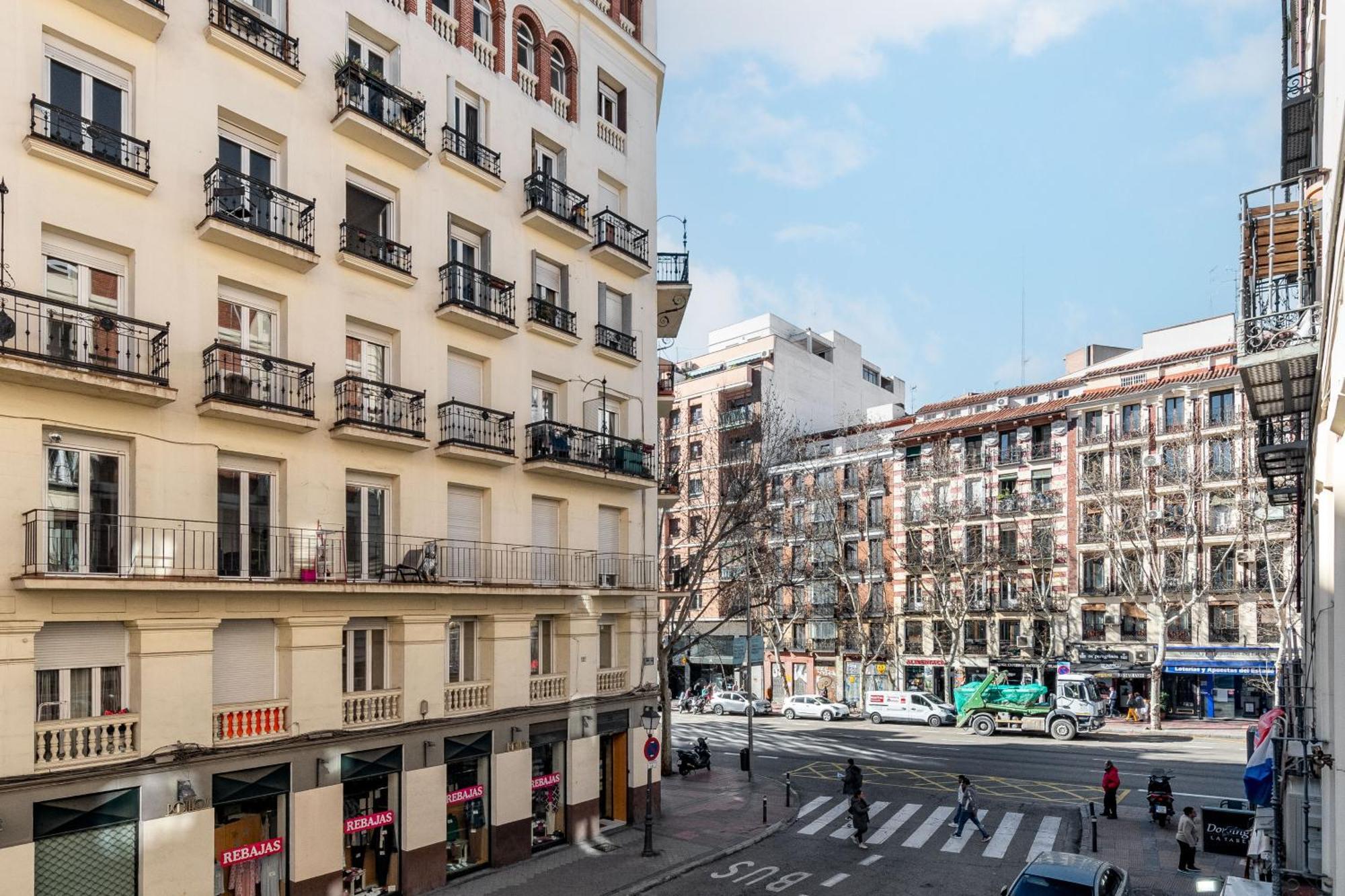 Atocha - Acogedor Apartamento, Centro De Madrid Bagian luar foto